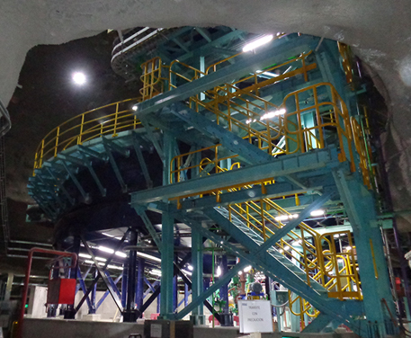 Montaje sistema de espesamiento de concentrado en planta concentradora