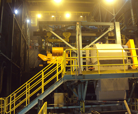 Obras civiles y montajes electromecánicos mejoramiento sistema chancado secundario